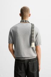 LIMITED EDITION COTTON BLEND KNIT T-SHIRT