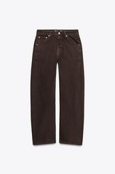 MID-WAIST SLOUCHY JEANS WITH BELT LOOPS