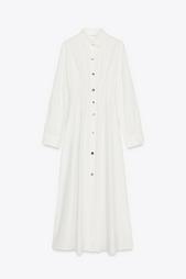 FITTED POPLIN DRESS