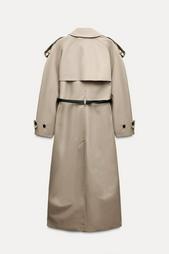 ZW COLLECTION WATER-REPELLENT OVERSIZE TRENCH COAT