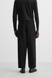 TEXTURED TROUSERS WITH BELT