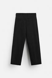 TEXTURED TROUSERS WITH BELT