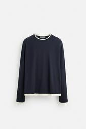 LIMITED EDITION CONTRAST NECK T-SHIRT