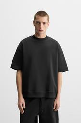 INTERLOCK TEXTURED SWEATSHIRT