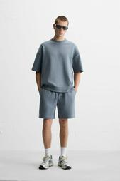 INTERLOCK TEXTURED SWEATSHIRT