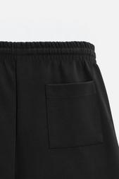 INTERLOCK TEXTURED BERMUDA SHORTS