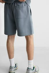 INTERLOCK TEXTURED BERMUDA SHORTS