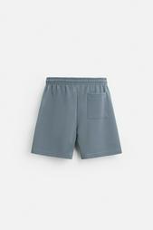 INTERLOCK TEXTURED BERMUDA SHORTS