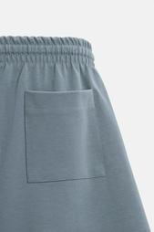 INTERLOCK TEXTURED BERMUDA SHORTS