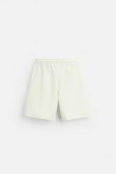 INTERLOCK TEXTURED BERMUDA SHORTS