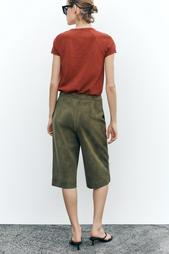 SLUB KNIT COTTON T-SHIRT
