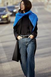 SLUB KNIT COTTON T-SHIRT
