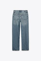 ZW COLLECTION STRAIGHT HIGH-WAIST JEANS