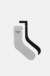 3-PACK OF SLOGAN SOCKS