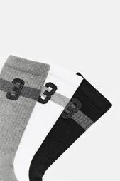 3-PACK OF PATCH SOCKS