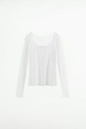 LACE POINTELLE T-SHIRT