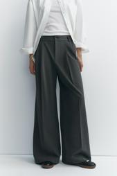 TROUSERS WITH DOUBLE PLEAT