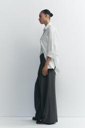 TROUSERS WITH DOUBLE PLEAT