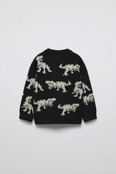 DINOSAUR KNIT SWEATER