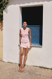 SKORT WITH SLIT AT THE HEM