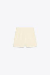 SKORT WITH SLIT AT THE HEM