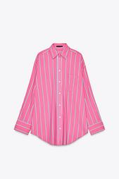 STRIPED OVERSIZE SHIRT