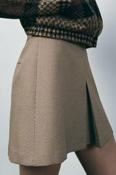 ZW COLLECTION PLEATED SHORT SKIRT