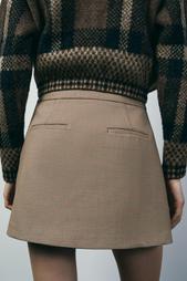 ZW COLLECTION PLEATED SHORT SKIRT