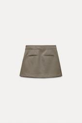 ZW COLLECTION PLEATED SHORT SKIRT