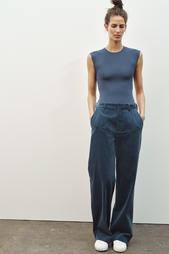 ZW COLLECTION STRAIGHT-LEG CORDUROY TROUSERS