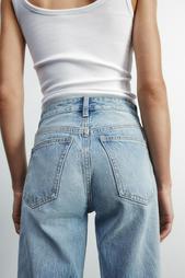 TRF STRAIGHT-LEG MID-RISE JEANS