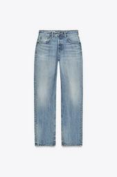 TRF STRAIGHT-LEG MID-RISE JEANS