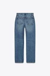 TRF STRAIGHT-LEG MID-RISE JEANS