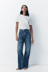 TRF WIDE-LEG HIGH-WAIST JEANS