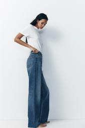 TRF WIDE-LEG HIGH-WAIST JEANS