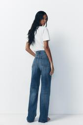 TRF WIDE-LEG HIGH-WAIST JEANS