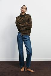 TRF MOM FIT HIGH-WAIST JEANS
