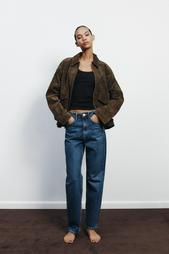 TRF MOM FIT HIGH-WAIST JEANS