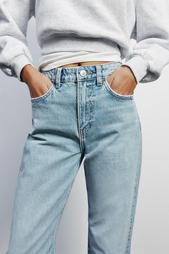 TRF MOM FIT HIGH-WAIST JEANS