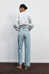 TRF MOM FIT HIGH-WAIST JEANS