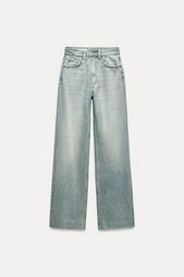 TRF HIGH-WAIST WIDE-LEG FULL-LENGTH JEANS