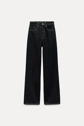 TRF HIGH-WAIST WIDE-LEG FULL-LENGTH JEANS