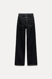 TRF HIGH-WAIST WIDE-LEG FULL-LENGTH JEANS