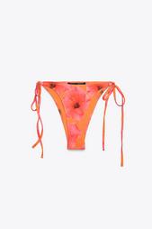 PRINTED TIE BIKINI BOTTOMS