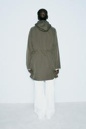 LONG TECHNICAL FABRIC JACKET