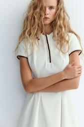 RIBBED SHORT DRESS