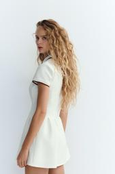 RIBBED SHORT DRESS