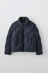 RUBBERISED PUFFER DOWN JACKET