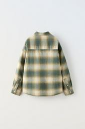 QUILTED CHECKED OVERSHIRT