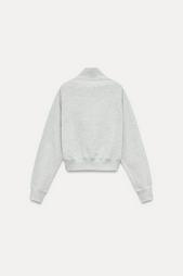 SWEATSHIRT WITH ZIP